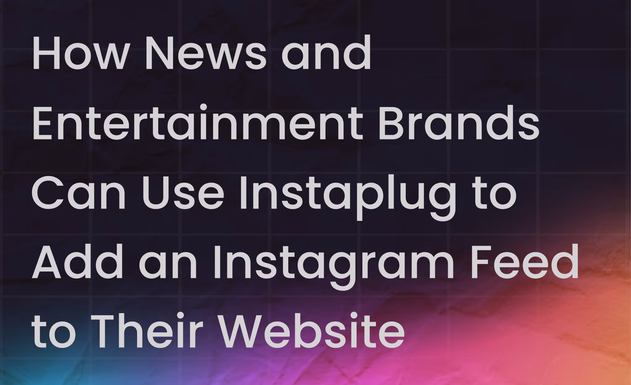 INSTAPLUG