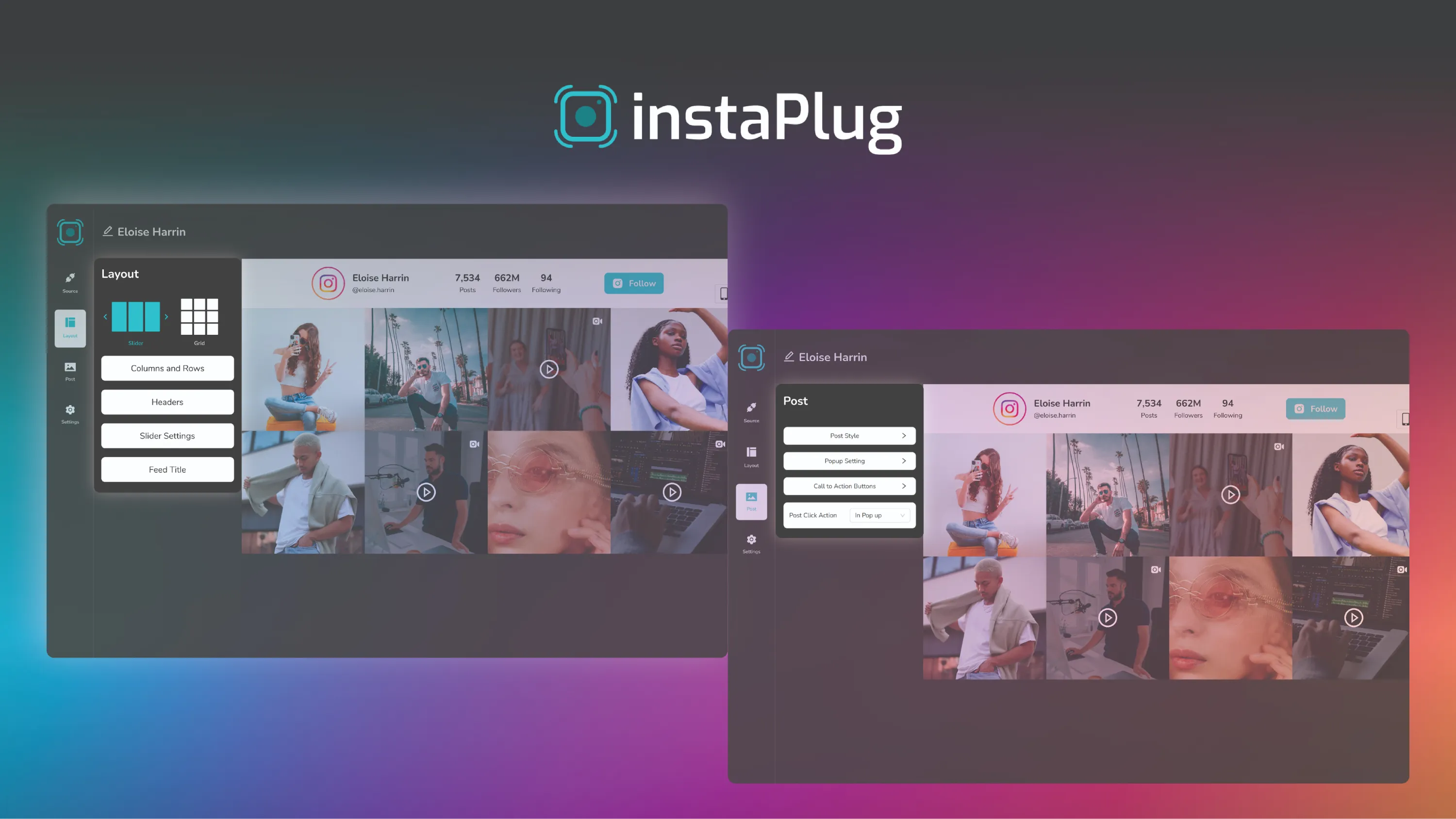 INSTAPLUG